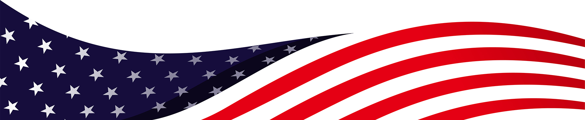 American flag decorative image