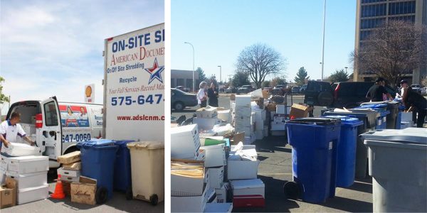 Photos from an American Document Services shred event